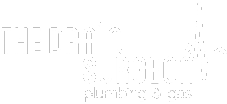 the drain surgeon logo white